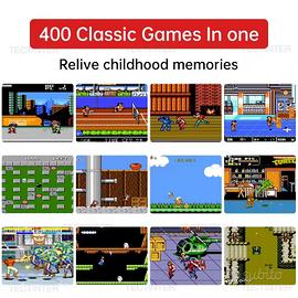 400 giochi vintage in unica console