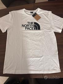 T-shirt the north face bianca L nuova