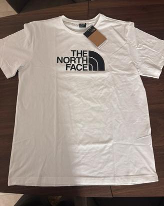 T-shirt the north face bianca L nuova