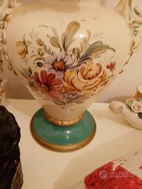 porta vaso in porcellana