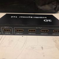 Splittter HDMI - 1 Ingresso 4 uscite