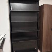 Libreria con letto a scomparsa