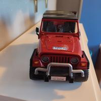 jip con rimorchio Bruder 