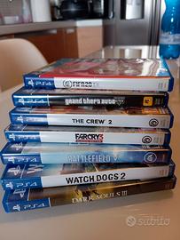 giochi play 4! prezzo cadauno.