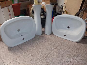 Coppia lavandini Dolomite