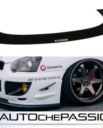 Splitter Spoiler racing per Subaru Impreza WRX STI