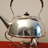 Teiera sheffield inglese  prima metà sec XX