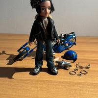 Moto/accessori bratz personaggio Cade collezione