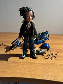 Moto/accessori bratz personaggio Cade collezione