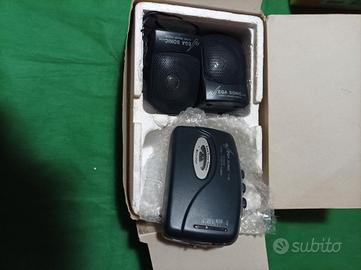 Stereo Cassette Player- FM Radio 