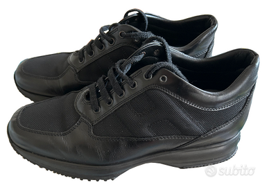 Sneakers HoganInteractive Uomo Invernale PelleNera