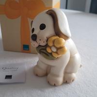 Cane con fiore Thun. Nuovo