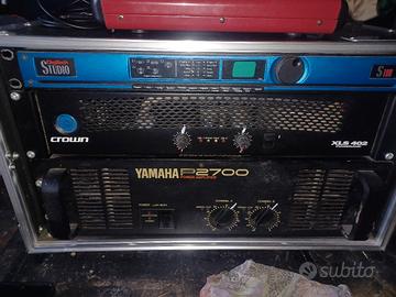 CROWN XLS 402 E YAMAHA P 2700