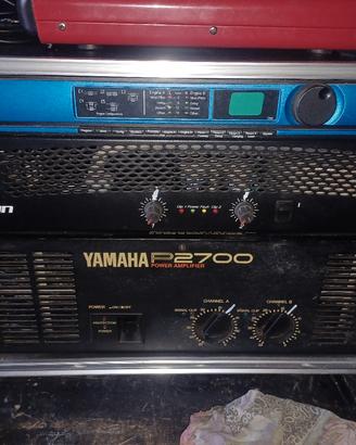 CROWN XLS 402 E YAMAHA P 2700