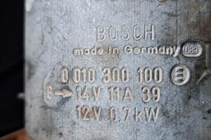 Dinamotore Bosch Originale Ape Piaggio Tm 703 Anch