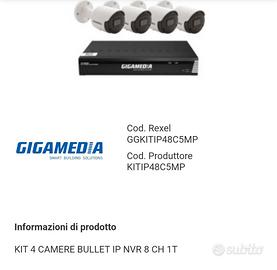 Kit videosorveglianza