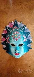 Maschera Veneziana in Ceramica – Decorata a Mano