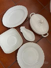 Set porcellana e oro Ginori
