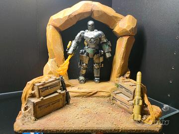 IRON MAN - DIORAMA CON MARK 1