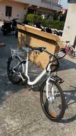 BICI-BIKE DA PASSEGGIO DA DONNA ELETTRICA ITALWIN
