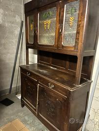 CREDENZA LEGNO ANNI 20