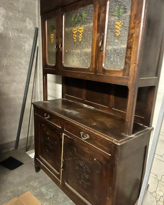 CREDENZA LEGNO ANNI 20