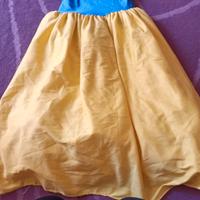 Vestito carnevale Biancaneve taglia 4/7 anni