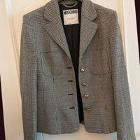 Blazer grigio Moschino