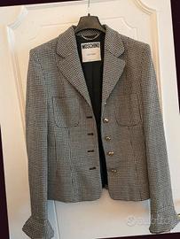 Blazer grigio Moschino