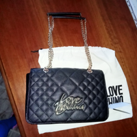 Borsa tracolla nera Love Moschino