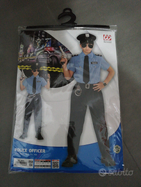 Vestito da carnevale da poliziotto