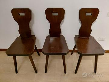 Sedie in legno