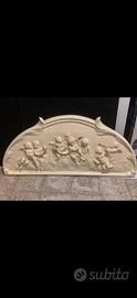 Quadro bassorilievo testata  letto