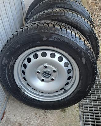 Cerchi e gomme invernali 195/65 r15