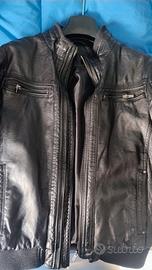 giubbotto in pelle da bambino