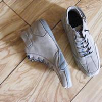 scarpe ecopelle camoscio