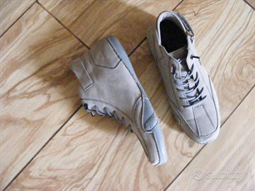 scarpe ecopelle camoscio