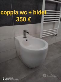 coppia wc water e bidet Hatria