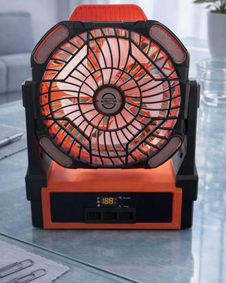 Ventilatore Campeggio 20000mAh LED Power Bank USB