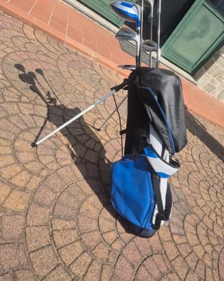 Set golf con mazze bambino/ragazzo