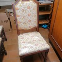 Sedie in legno imbottite 