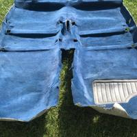 Moquette Clio Williams originale blu