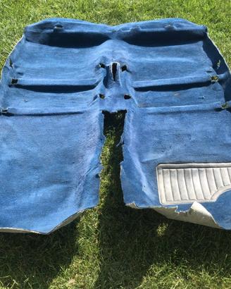 Moquette Clio Williams originale blu