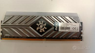 RAM DDR4 8GB ADATA XPG Spectrix D41 3200MHz RGB