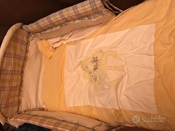 Paracolpi lettino e piumino Picci