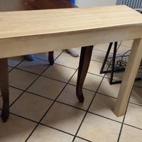 Bancone snack da fissare al muro – Piano in legno