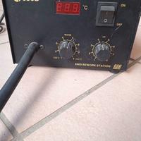 Stazione di saldatura ad aria calda 850 W 4 ugelli