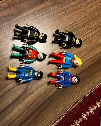 Playmobil Batman e Superman action figure