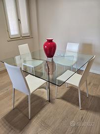 Tavolo cristallo FIAM