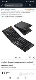 ProtoArc XK04 Tastiera pieghevole bluetooth